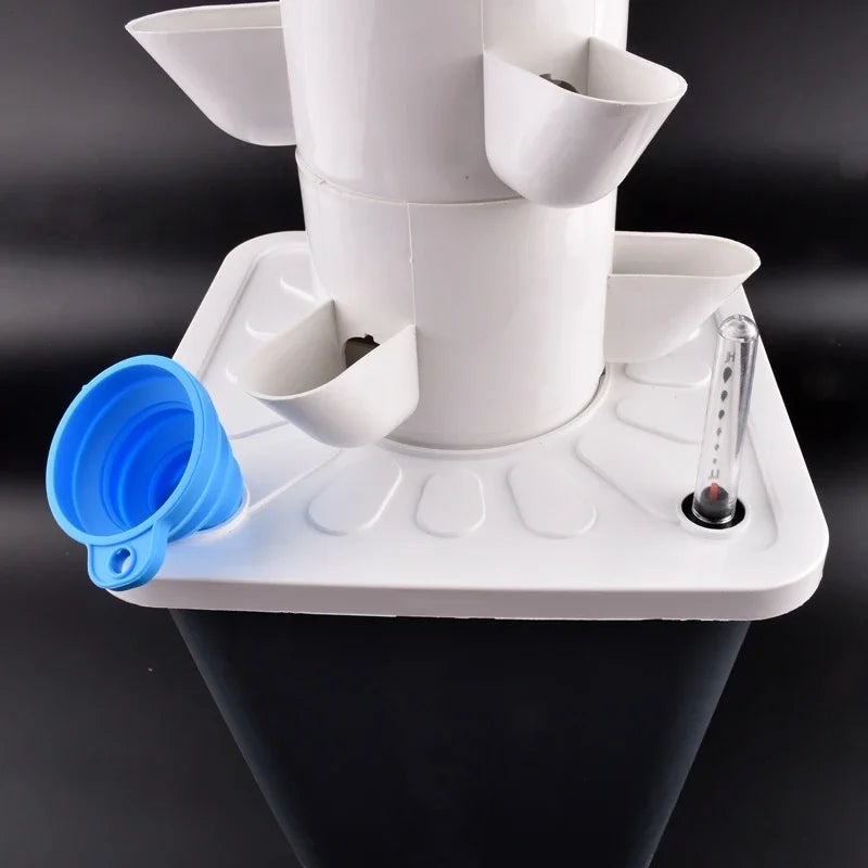 14 Layer Hydroponic Vertical Tower Garden — 70 Hole Indoor Growing System