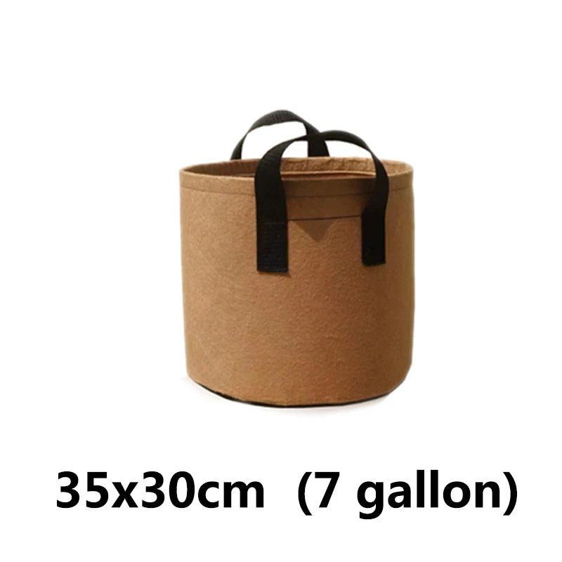 Fabric Grow Bags 2-10 Gallon —
Tomato, Potato & Fruit Plant Pots
for Outdoor Home & Garden Growing