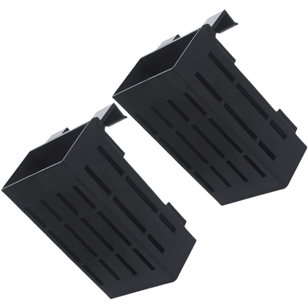 2pcs Aquarium Hanging Plant Holder
— Plastic Water Plant Pots with
Ventilation for Fish Tank Decor