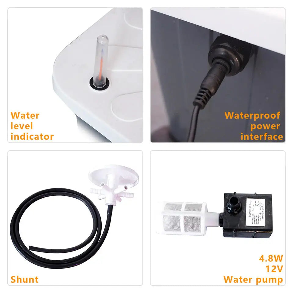 Vertical Hydroponic Growing Tower — DIY Balcony & Garden Greenhouse Vegetable Planter