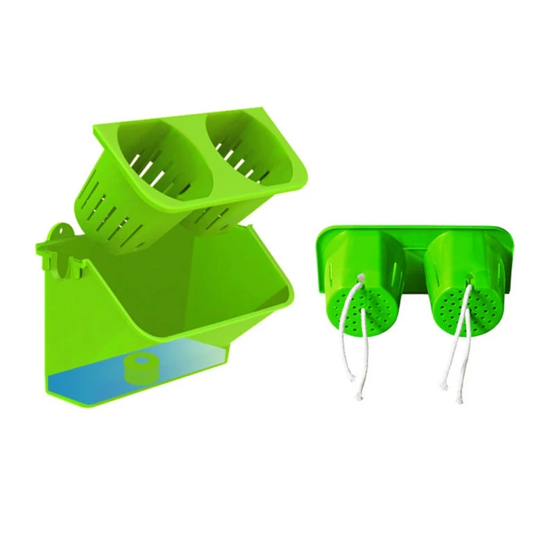 Wall Hanging Planter Pouch — Vertical Plant Pot for Flowers, Herbs & Vegetables Indoor & Outdoor