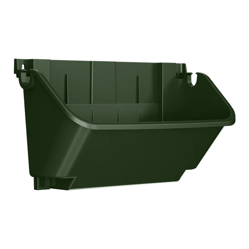 Hanging Vertical Garden Planter Boxes — Wall Mounted Plastic Flower Pots & Plant Containers