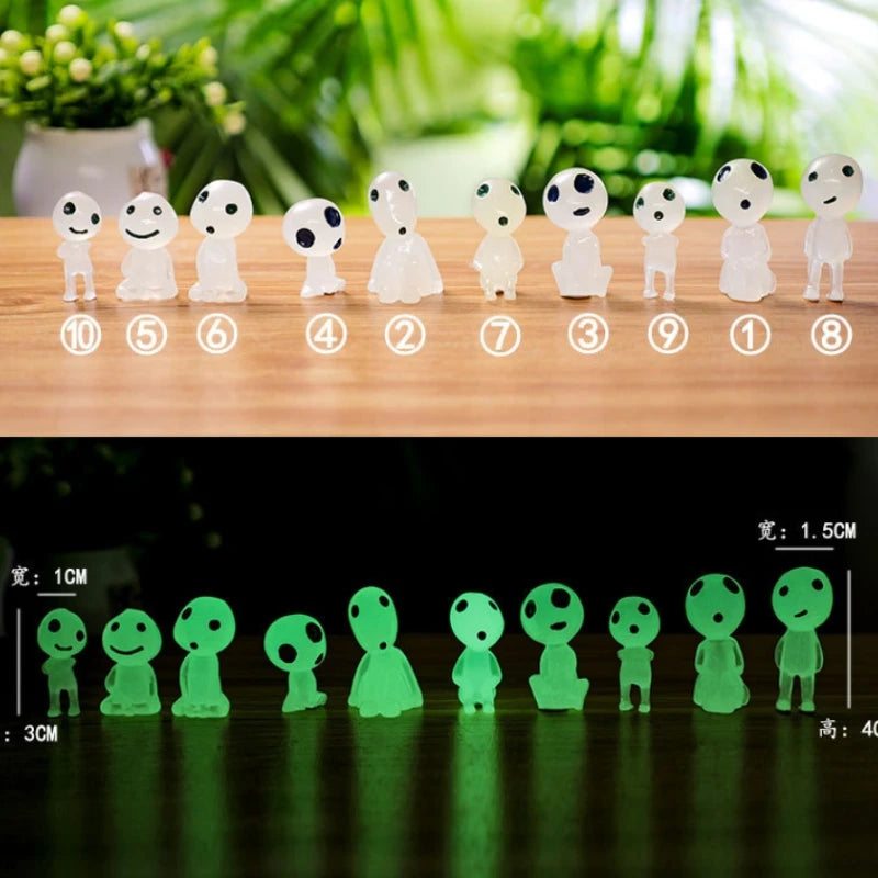 10pcs Glow Princess Decorations – Garden & Home Ornaments