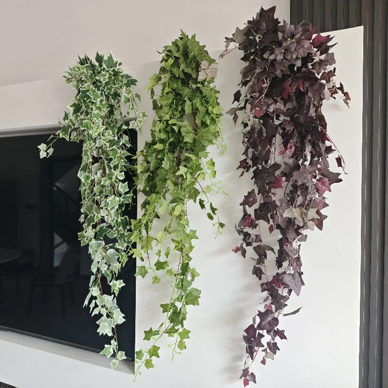 Artificial Ivy Vine Wall Decor Bundle — Lush Hanging & Climbing Greenery for Indoor & Outdoor Gardens