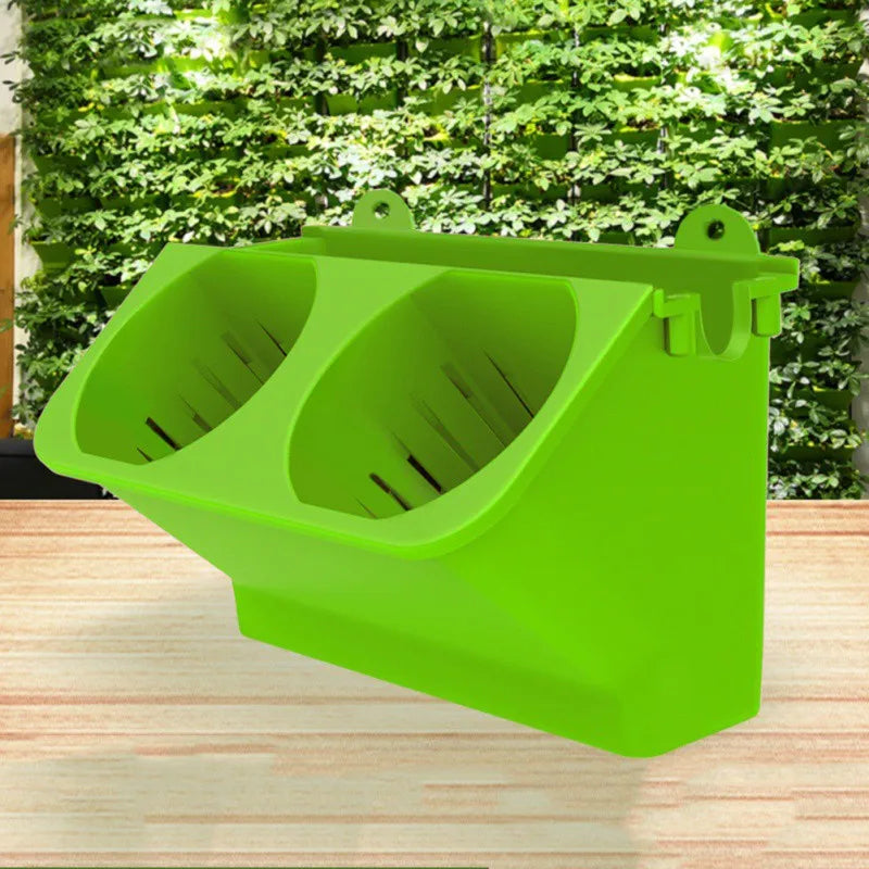 Wall Hanging Planter Pouch — Vertical Plant Pot for Flowers, Herbs & Vegetables Indoor & Outdoor