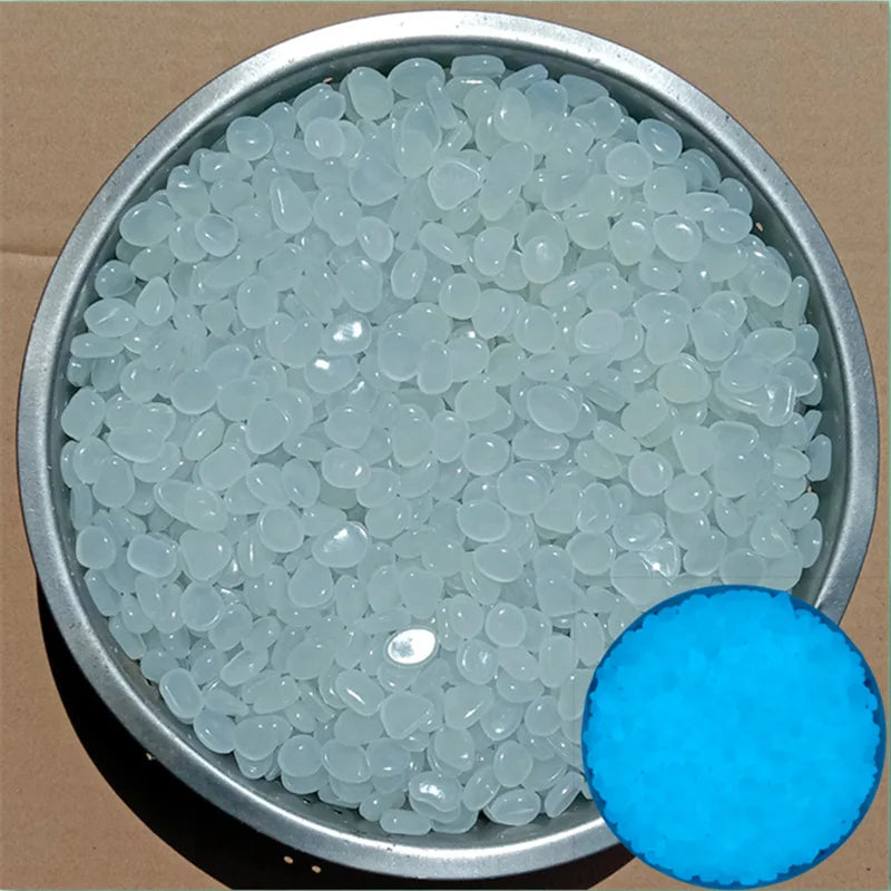 Glow-in-the-Dark Garden Pebbles – 500pcs Luminous Stones