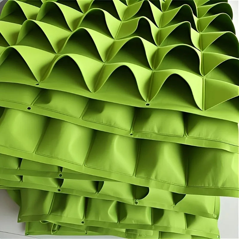 Vertical Garden Grow Bag-9/18/36 Pocket Wall Planter,Space-Saving Herb&Vegetable Planter for Balcony,Patio&Yard